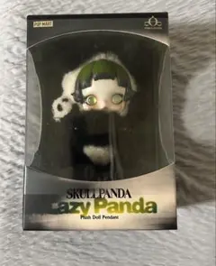SKULLPANDA Lazy Panda ぬいぐるみペンダント スカルパンダ