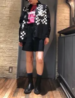 新品★ヒステリックグラマー チェッカーオーバーシャツ