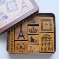 Margaretスタンプセット 9個入り缶