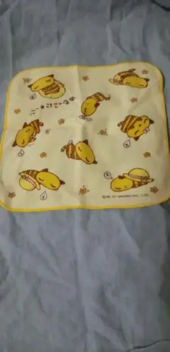 サンリオレトロ(2001) ねむっこにゃーごプチタオル　チョウ