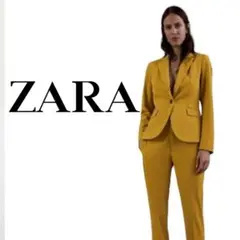 ZARA スーツセットアップ イエロー希少 即売 XS