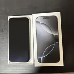 Apple iPhone 16 Pro 128GB ホワイトチタニウム