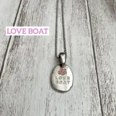 ラブボート ネックレス LOVE BOAT　プレートネックレス ボールチェーン