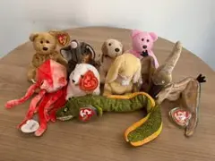 【美品】tyビーニーベイビーズ　2000 動物　9点おまとめ