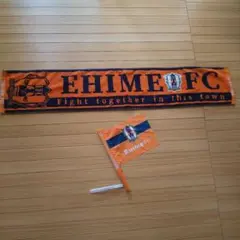 EHIME FC 応援タオルとフラッグセット
