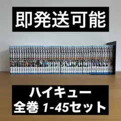 ハイキュー 全巻 1-45巻セット