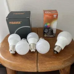LED電球　4+1個セット　新品