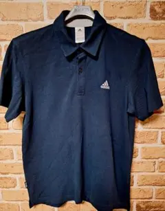 メンズ　ゴルフ　ポロシャツ　アディダス　adidas ブラック　O（XL）