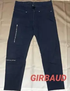 希少！MARITHE FRANCOIS GIRBAUD ネイビー ストレッチ効く