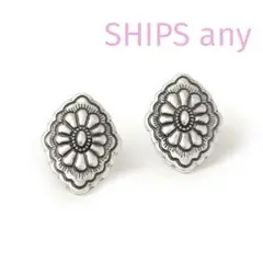 SHIPS any シップスエニィ❁コンチョ モチーフ イヤリング