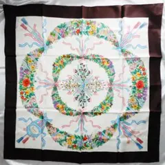 GUCCI スカーフ 花柄 シルク 大判
