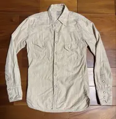 フラットヘッド　FLAT HEAD ウエスタンシャツ　サイズ36