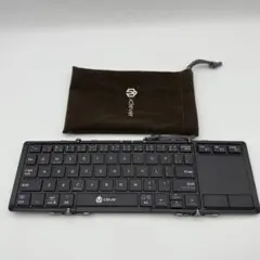 iclever 折りたたみ式タッチパッド付きBluetoothキーボード