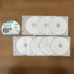 maxell DVD-R 120分 7枚