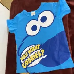 美品クッキーモンスター Tシャツ USJ110 キッズトップス