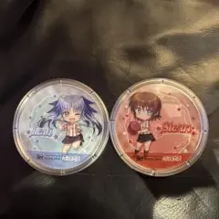 ラウンドワン リリカルなのは 特典 アクリルコースター