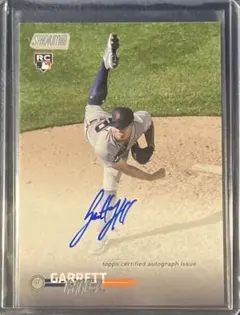 GARRETT HILL TOPPS STADIUM CLUB auto