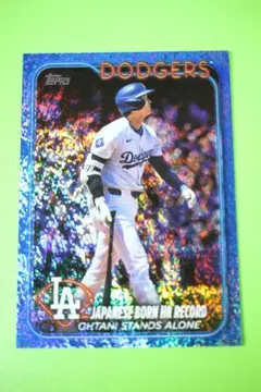 大谷翔平 青ホロ 2024 Topps Update Shohei Ohtani