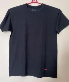 Supreme Hanes 黒 コットンTシャツ　Mサイズ　シュプリーム