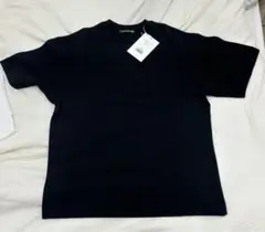 黒 コットン 半袖Tシャツ 新品 AUXCA.TRUNK オーカトランク