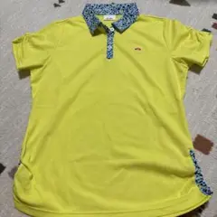 ellesse イエロー ポロシャツ