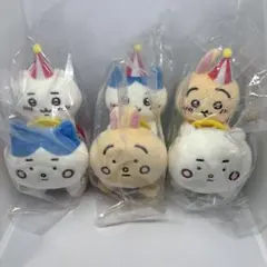 【即日発送】ちいかわらんど　ぴーぽぽぬいぐるみ　3種セット