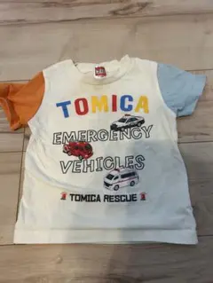 TOMICA 緊急車両 Tシャツ サイズ100