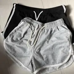 スウェットショートパンツ 2色セット