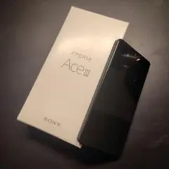 【ジャンク品】Xperia Ace III A203SO　ブラック　Yモバイル版