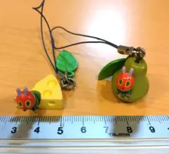 はらぺこあおむし ストラップ チーズと洋ナシ２セット