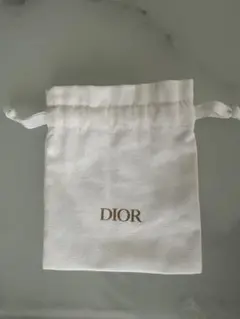Dior ホワイト 布製ポーチ
