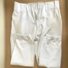 ホワイト　野球　ズボンＬサイズ　ロング