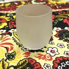 キャンドルスタンド　ガラス製　翼モチーフ