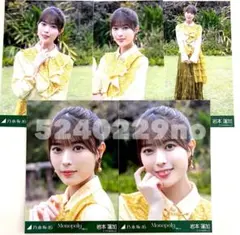 乃木坂46 生写真 5種コンプ　岩本蓮加　5枚　monopoly mv