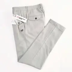 マスターバニー 新作 ウールストレッチパンツ 5 Lサイズ グレー 国内正規品