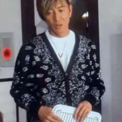 HIDE AND SEEK BANDANA CARDIGAN キムタク　木村拓哉