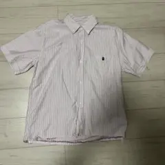 A BATHING APE ストライプ半袖シャツ