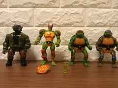 ミュータント・タートルズ フィギュア　レオナルド　ラファエロ　オマケ付き