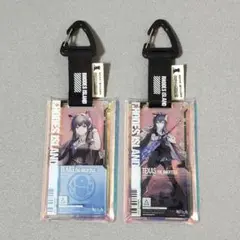 【カバー付き】アークナイツ 通行認証 血掟テキサス 昇進前後