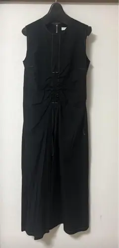 UJOH ウジョー　フロントギャザーワンピース