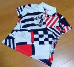【超美品】LEONARD レオナールスポーツ レディース ポロシャツ M