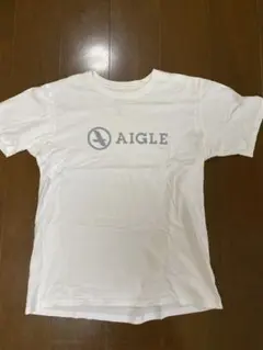 AIGLE ホワイト Tシャツ Lサイズ