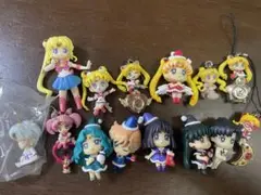 セーラームーン　フィギュア　キーホルダー 14個セット