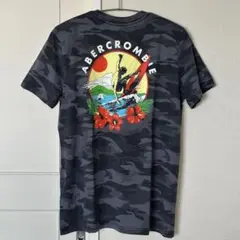 abercrombie KIDS Ｔシャツ　カモフラ　バックプリント　160