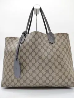 GUCCI リバーシブル トートバッグ 正規品 大容量 特大 レディース