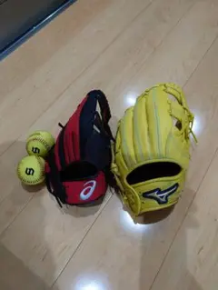 ミズノ アシックス グローブ