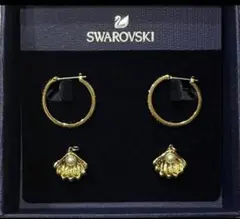 SWAROVSKI スワロフスキー フープピアス