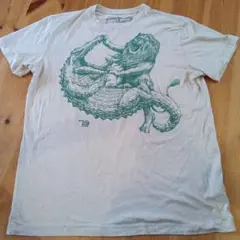 AMES BROS ライオンとワニ Tシャツ M