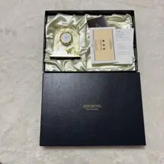 極美品　ミキモト　置き時計　クォーツ　クロック