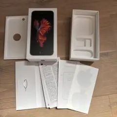 Apple iPhone 6s スペースグレー 箱だけ